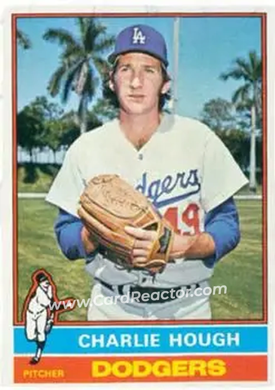 Front of Charlie Hough