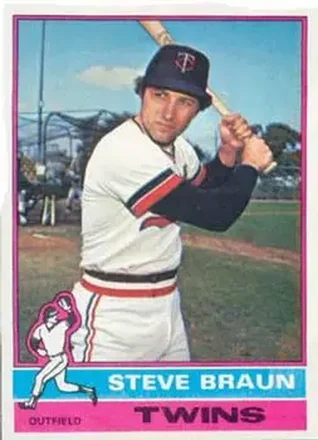1976 Topps #183 Steve Braun