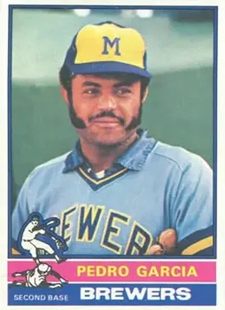 1976 Topps #187 Pedro Garcia