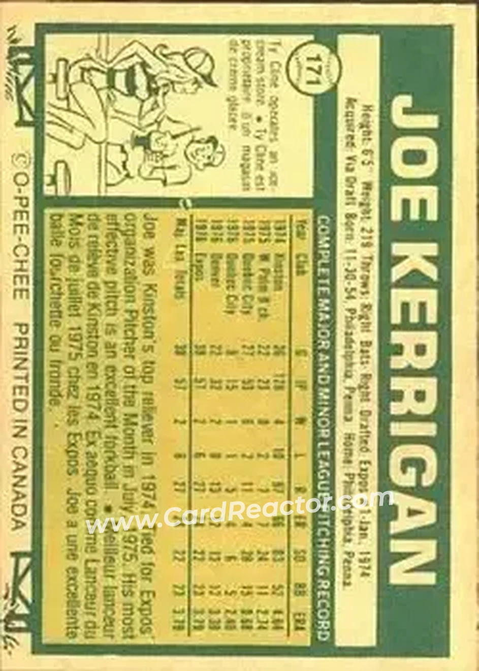 Back of Joe Kerrigan