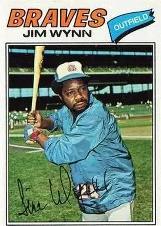 1977 Topps #165 Jim Wynn