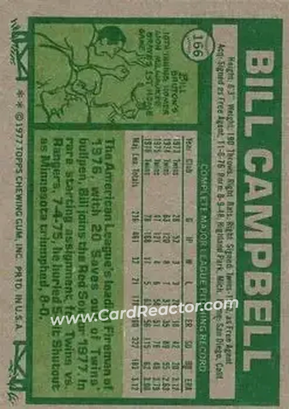 Back of Bill Campbell
