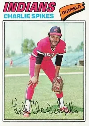1977 Topps #168 Charlie Spikes