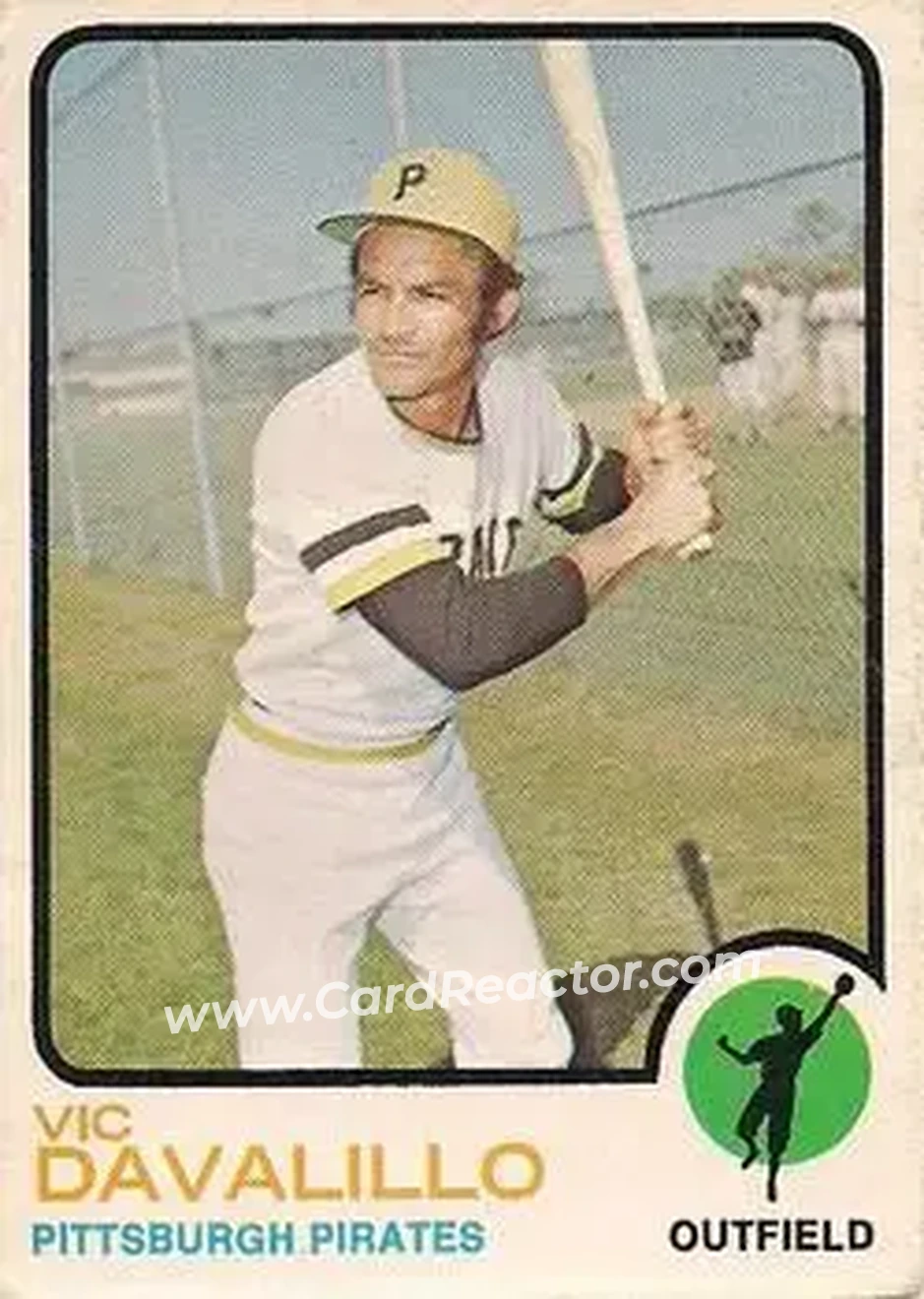 Front of Vic Davalillo