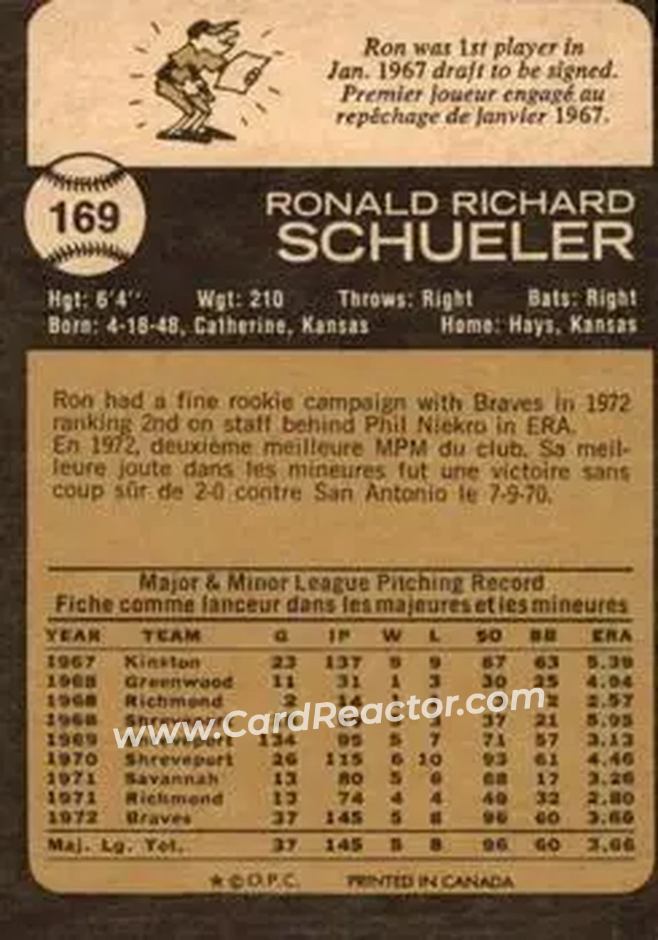Back of Ron Schueler