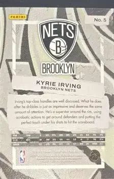 Back of Kyrie Irving