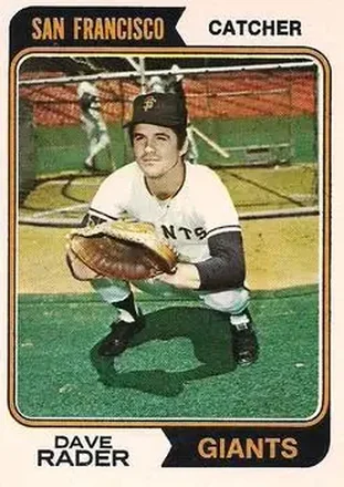 1974 O-Pee-Chee #213 Dave Rader