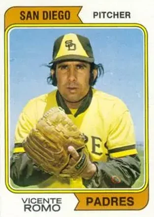 1974 Topps #197 Vicente Romo