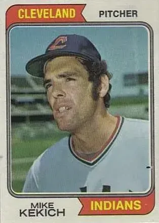 1974 Topps #199 Mike Kekich