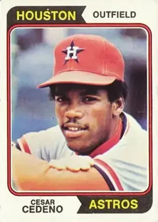 1974 Topps #200 Cesar Cedeno