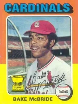 1975 Topps #174 Bake McBride