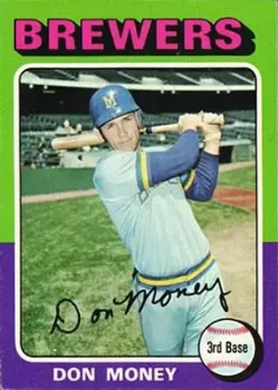 1975 Topps #175 Don Money