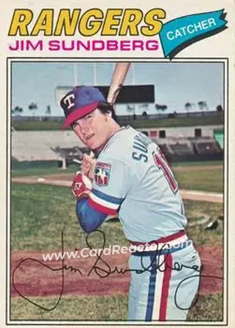 Front of Jim Sundberg