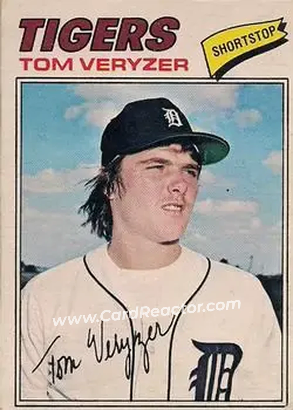Front of Tom Veryzer