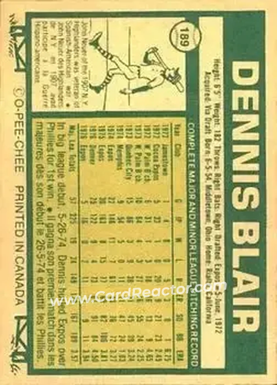 Back of Dennis Blair