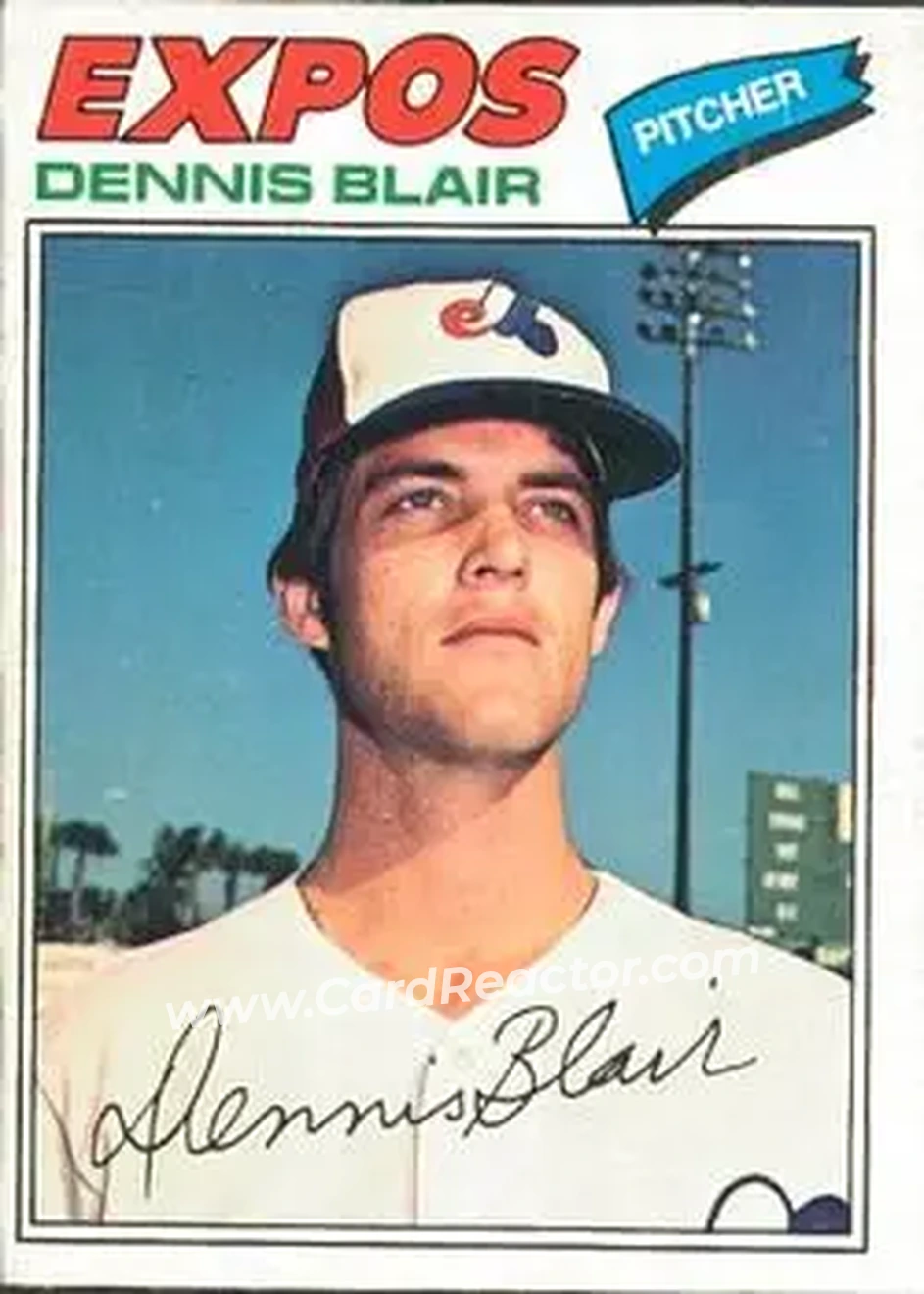 Front of Dennis Blair
