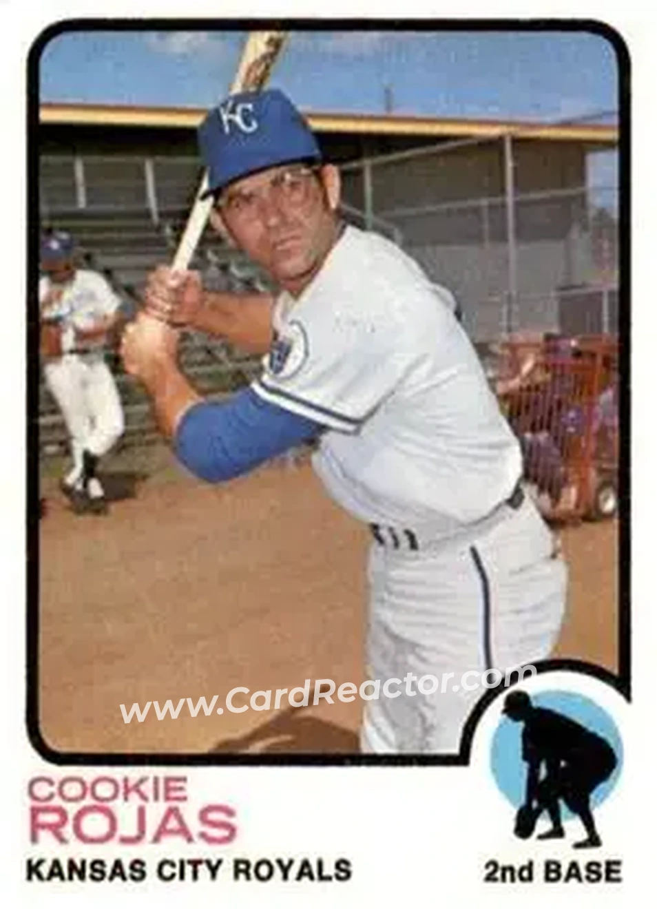Front of Cookie Rojas