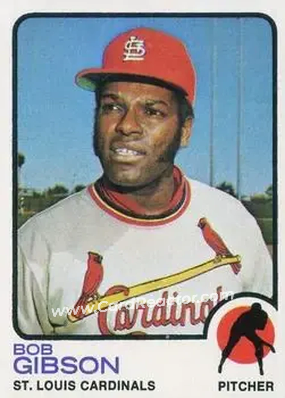 Front of Bob Gibson