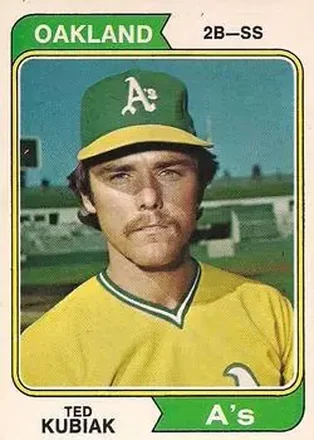 1974 O-Pee-Chee #228 Ted Kubiak