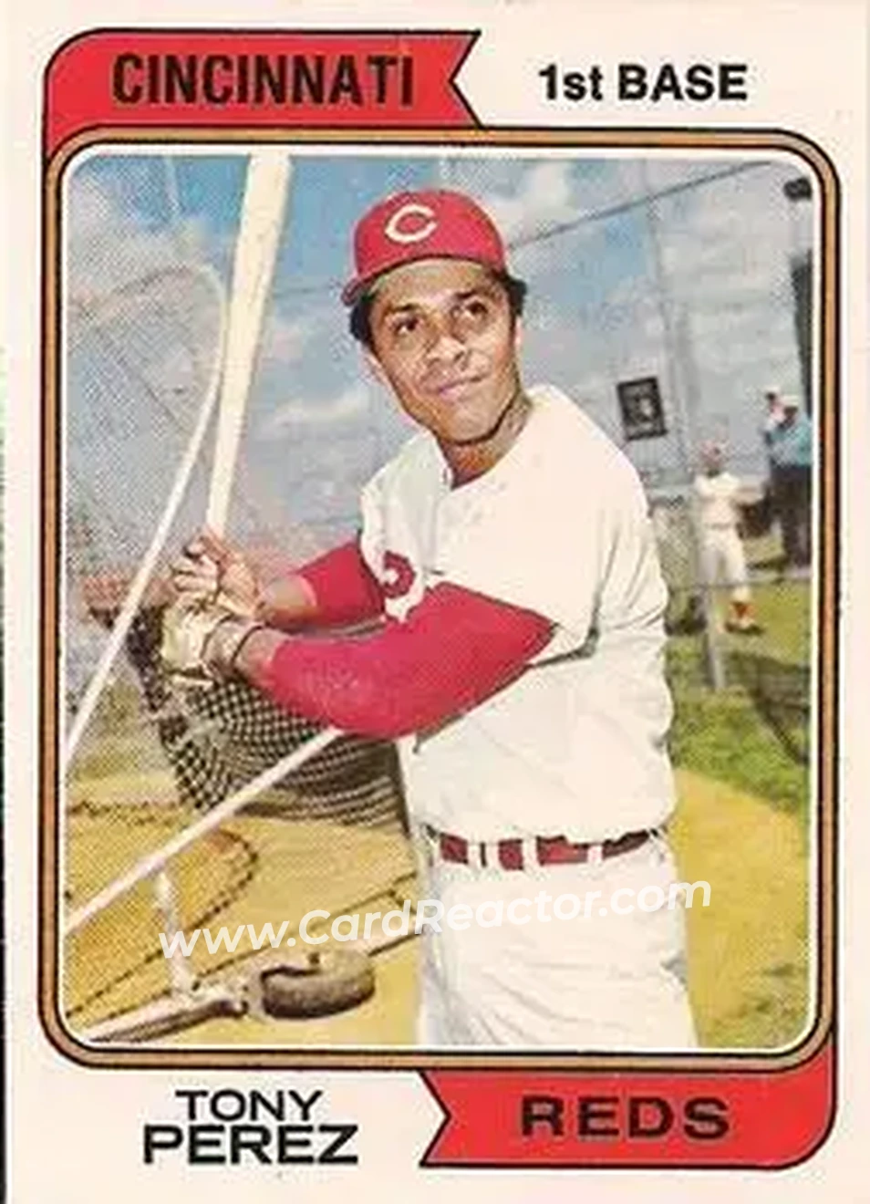 Front of Tony Pérez