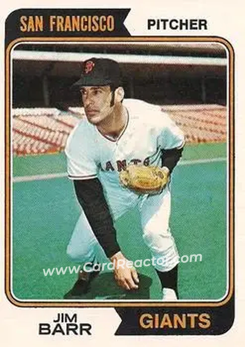 Front of Jim Barr
