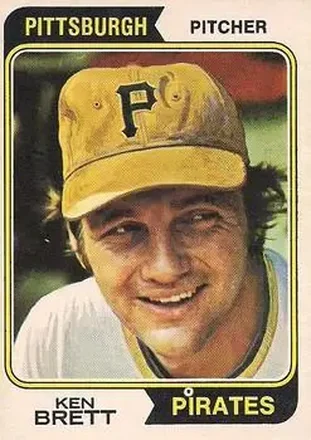 1974 O-Pee-Chee #237 Ken Brett