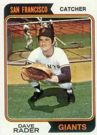 1974 Topps #213 Dave Rader