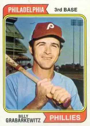 1974 Topps #214 Billy Grabarkewitz