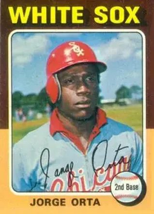1975 Topps #184 Jorge Orta