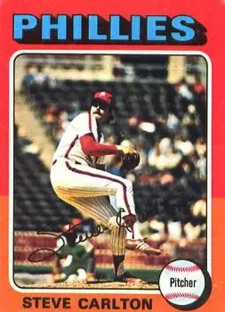 1975 Topps #185 Steve Carlton
