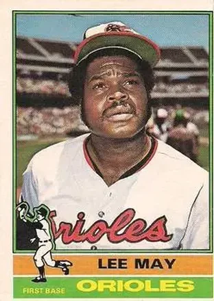 1976 O-Pee-Chee #210 Lee May