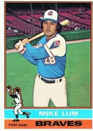 1976 Topps #208 Mike Lum