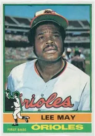 1976 Topps #210 Lee May
