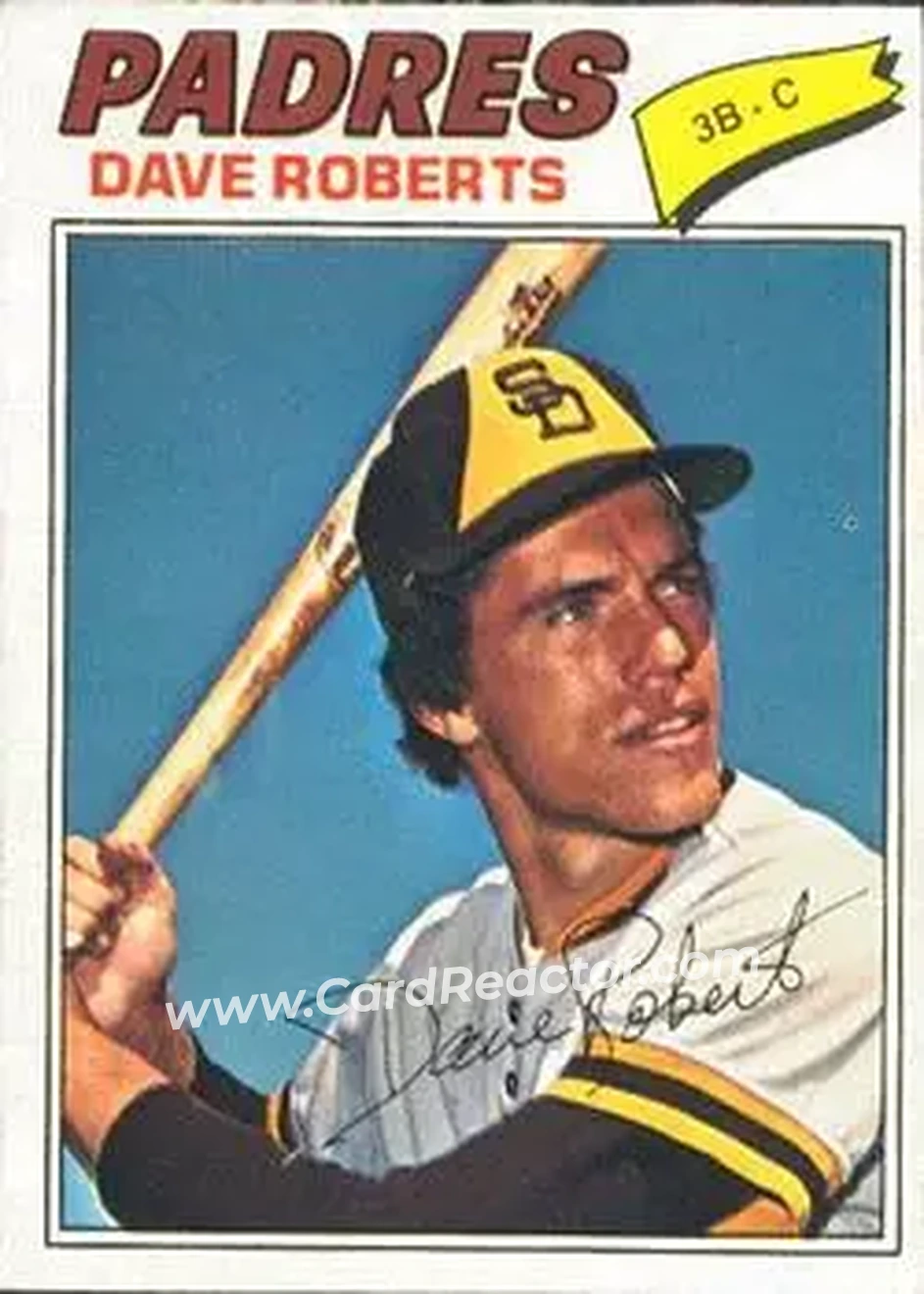 Front of Dave Roberts
