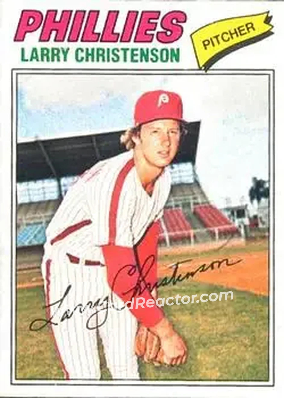 Front of Larry Christenson