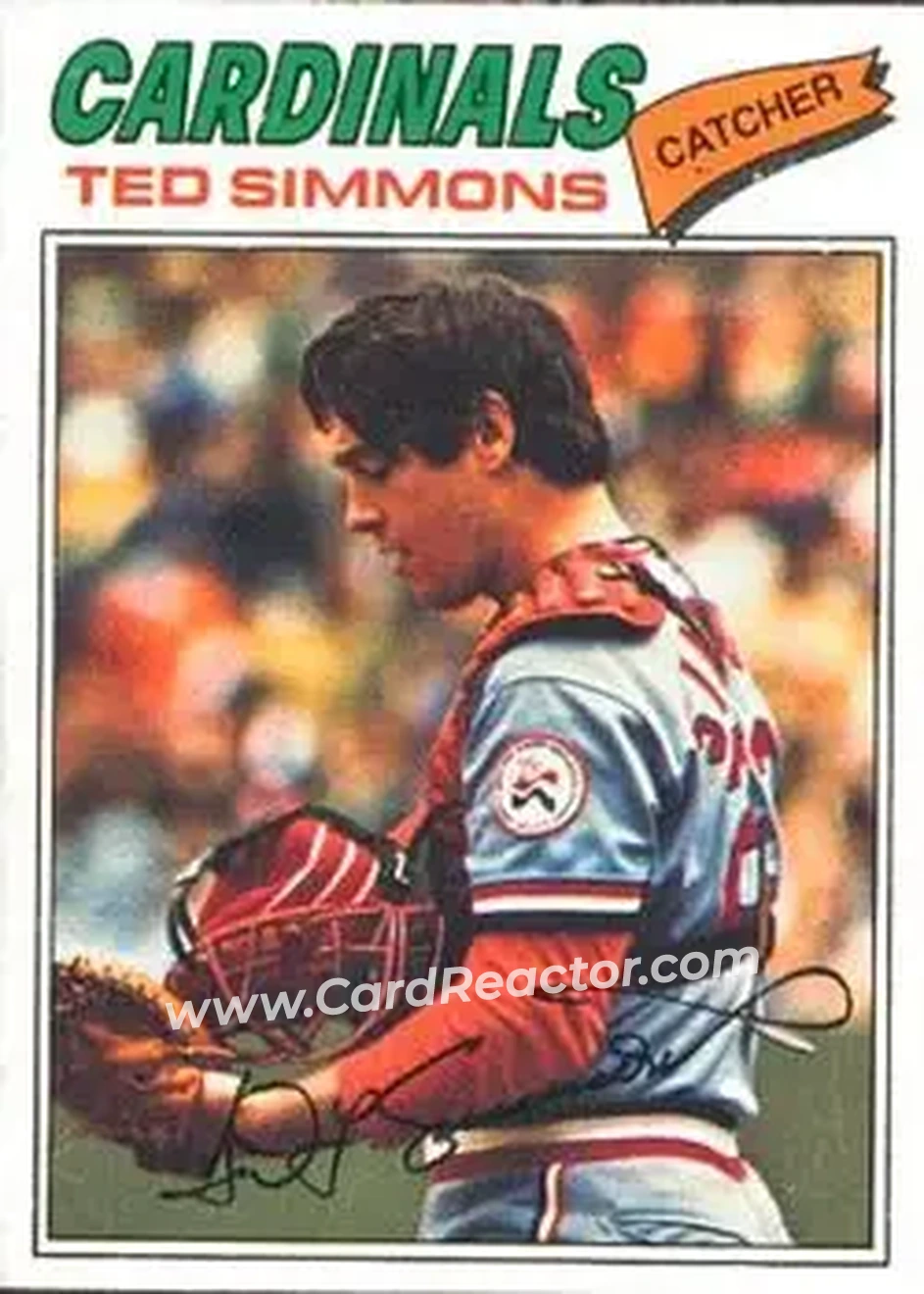 Front of Ted Simmons