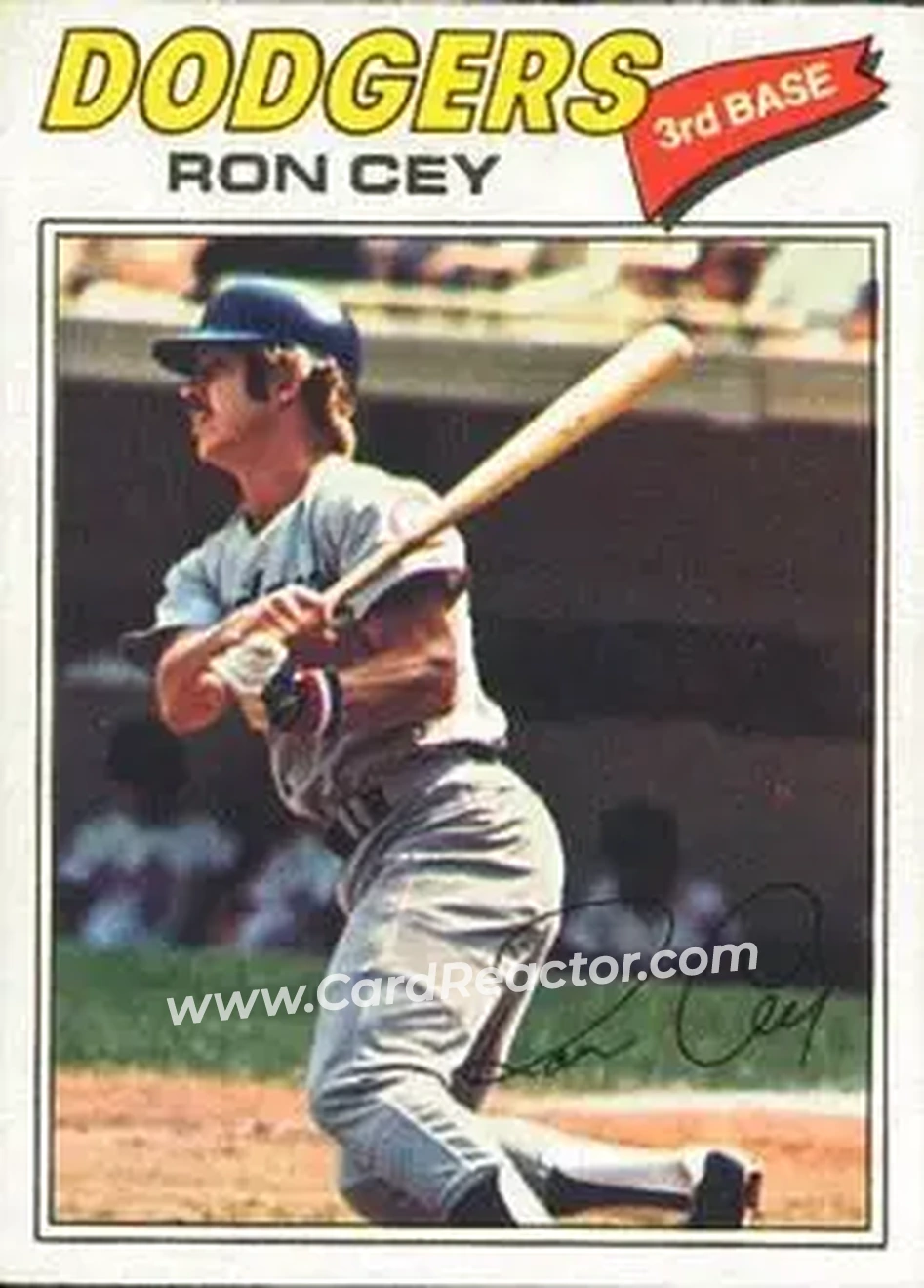 Front of Ron Cey