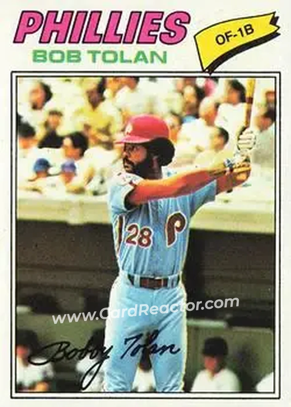 Front of Bob Tolan
