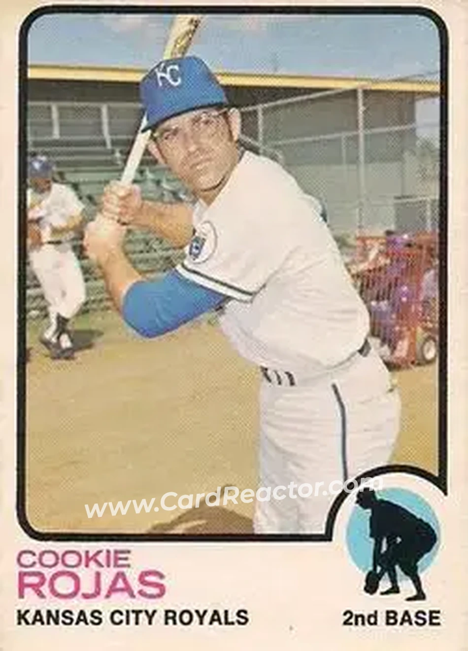 Front of Cookie Rojas