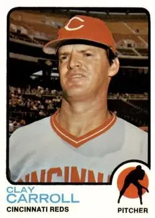 1973 Topps #195 Clay Carroll