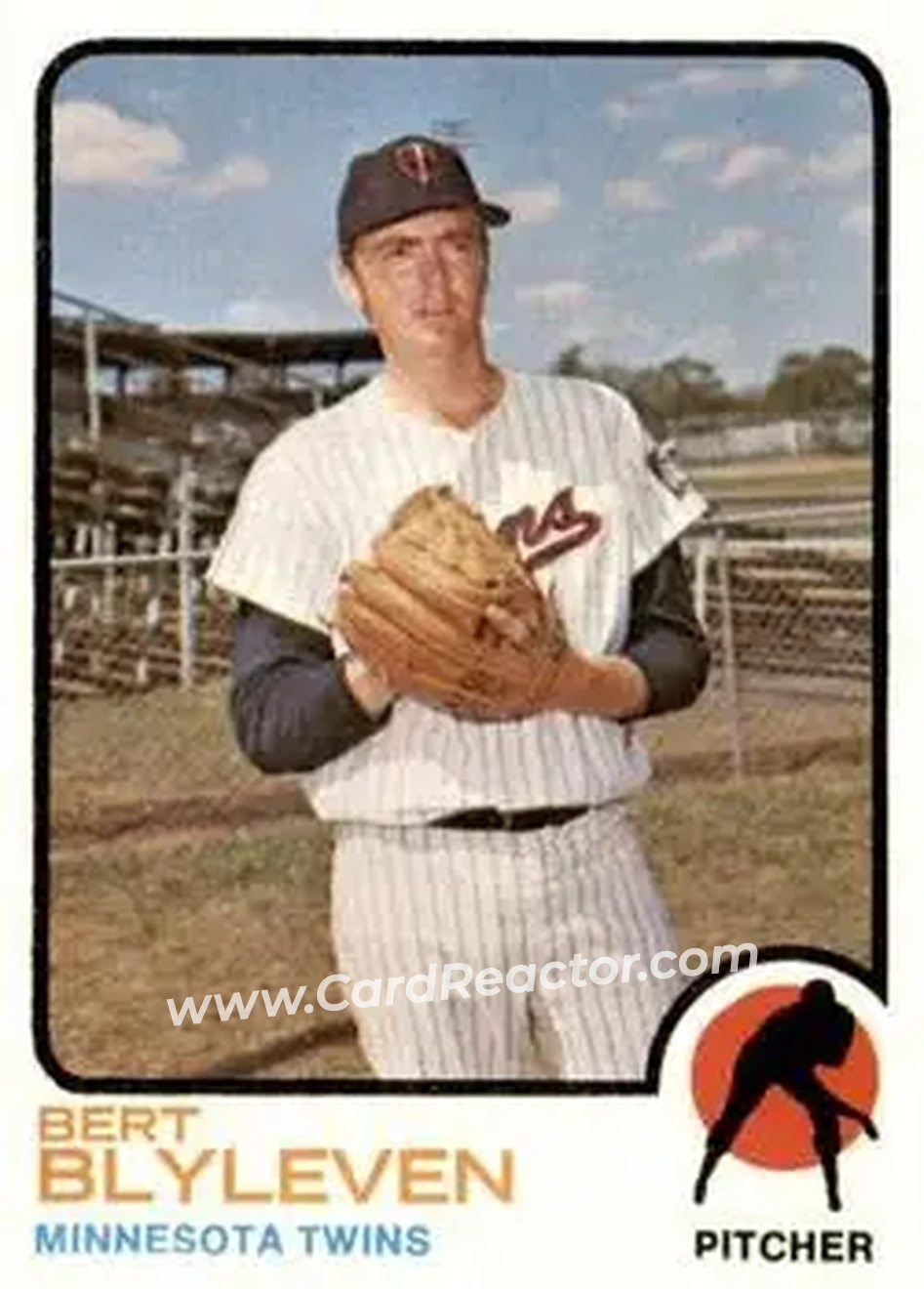 Front of Bert Blyleven