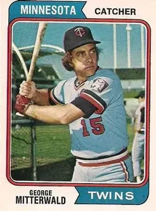 1974 O-Pee-Chee #249 George Mitterwald