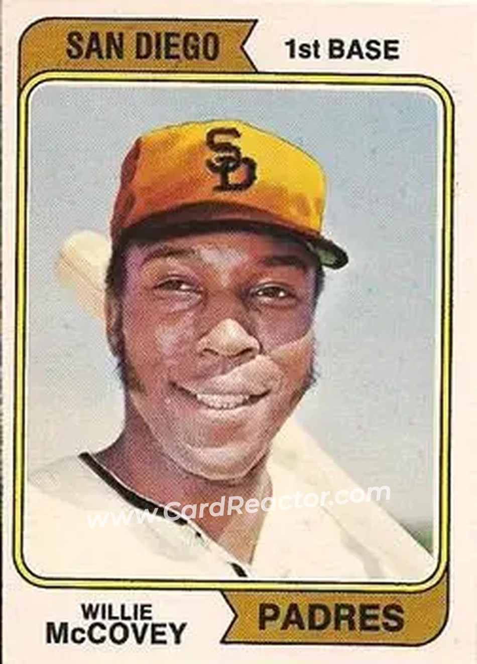 Front of Willie McCovey