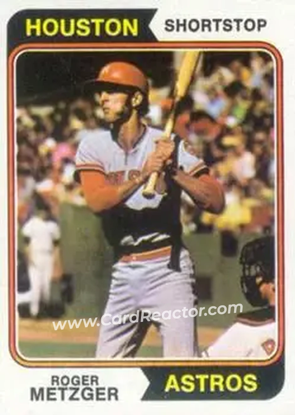 Front of Roger Metzger