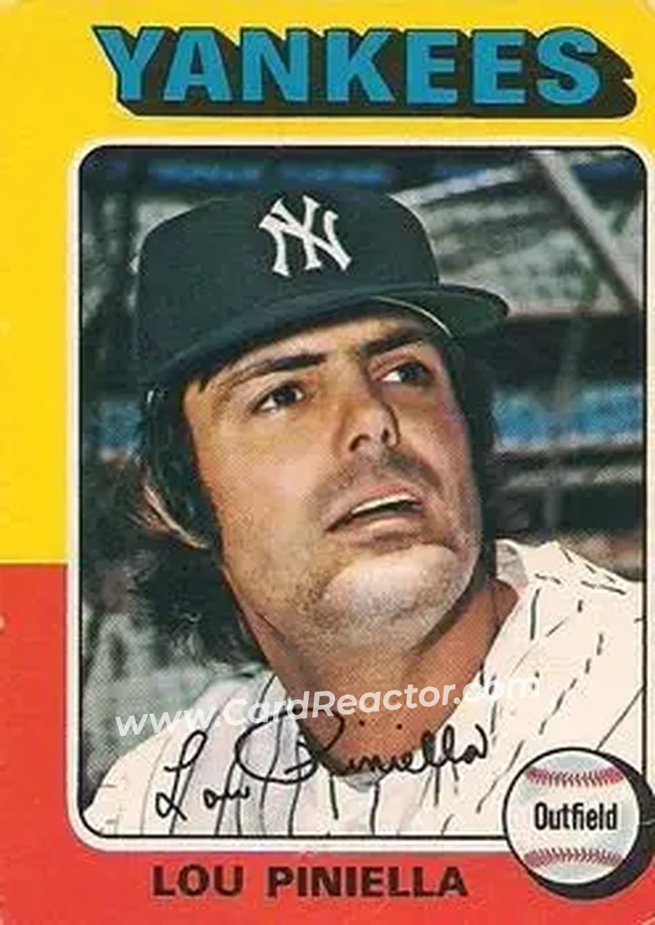 Front of Lou Piniella