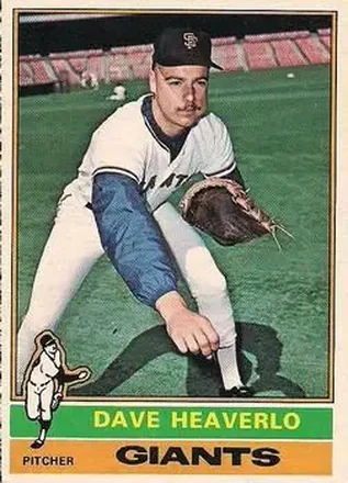 1976 O-Pee-Chee #213 Dave Heaverlo