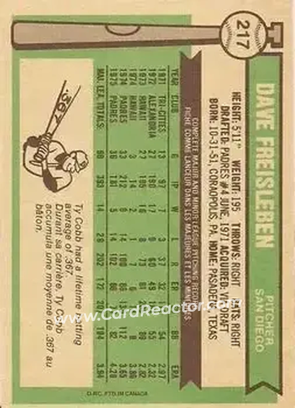 Back of Dave Freisleben
