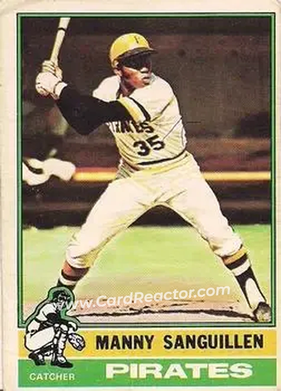 Front of Manny Sanguillen