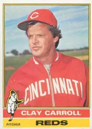 1976 Topps #211 Clay Carroll