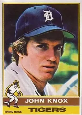 1976 Topps #218 John Knox